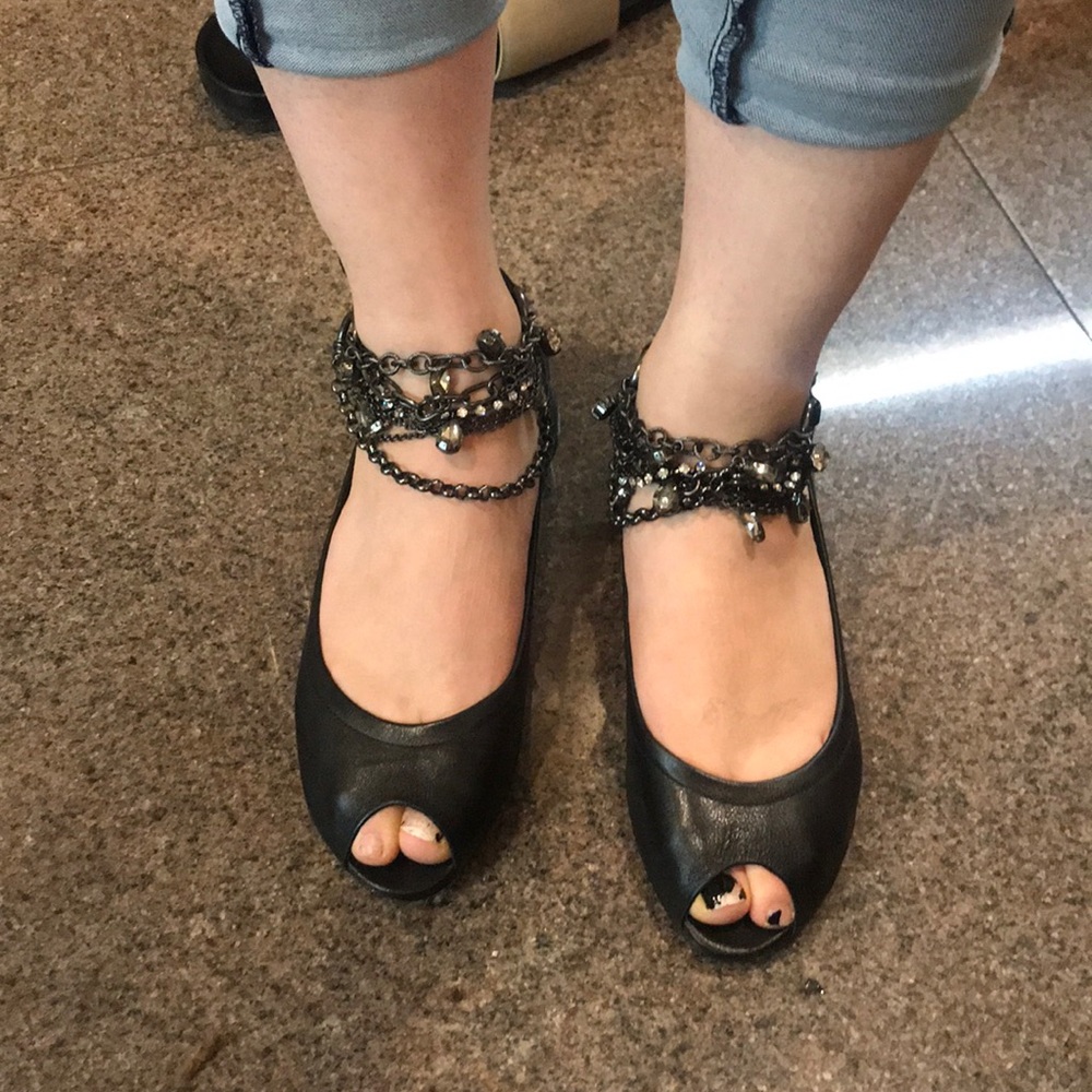 Vera wang lavender ballet sandals